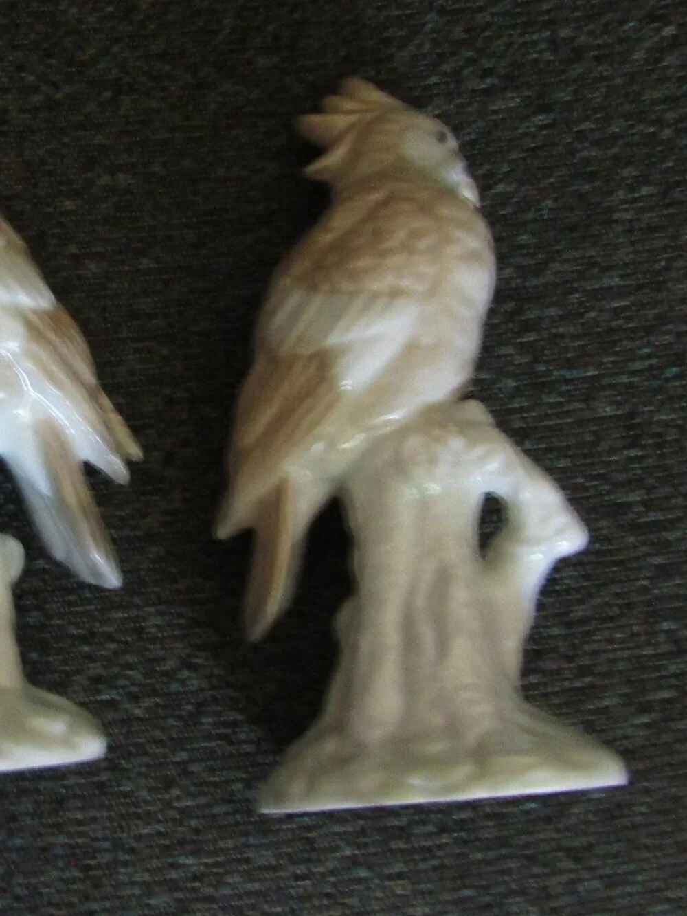 Vint Set of 2 Porcelain OMC JAPAN Otagiri Mercantile Company COCKATIEL BIRDS